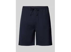 4063545675221 - Shorts mit Label-Stitching Modell WAFFLE