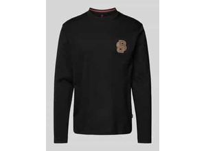 4063545776898 - Longsleeve mit Logo-Stitching Modell Talley