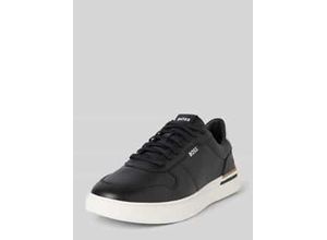 4063545820966 - Ledersneaker mit Label-Print Modell Clint 4063545820966 - Ledersneaker mit Label-Print Modell Clint