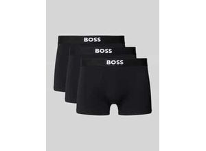 4063545880847 - Trunks mit elastischem Logo-Bund im 3er-Pack Modell ONE