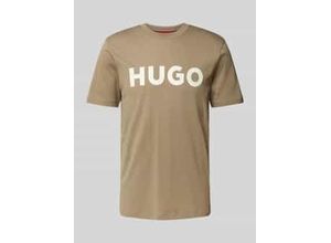 4063545952575 - T-Shirt mit Label-Print Modell DULIVIO