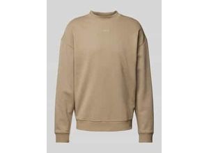 4063546045313 - Sweatshirt mit Label-Print Modell Dapocrew 4063546045313 - Sweatshirt mit Label-Print Modell Dapocrew