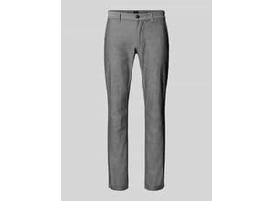 4063546073019 - Slim Fit Chino aus Baumwoll-Mix mit Leinen-Anteil