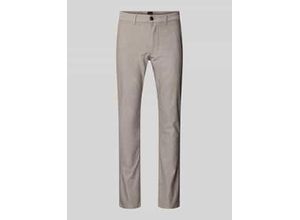 4063546076881 - Slim Fit Chino aus Baumwoll-Mix mit Leinen-Anteil
