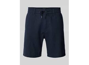 4063546106090 - Tapered Fit Leinenshorts mit elastischem Bund