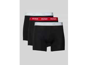 4063546107134 - Boxershorts mit elastischem Label-Bund im 3er-Pack
