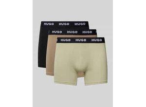 4063546107639 - Boxershorts mit elastischem Label-Bund im 3er-Pack
