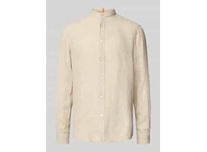 4063546177212 - Regular Fit Leinenhemd mit Stehkragen Modell Race