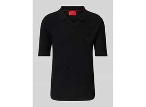 4063546190105 - Regular Fit Poloshirt mit Label-Badge Modell Shiplom