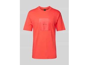 4063546209142 - T-Shirt mit Label-Print