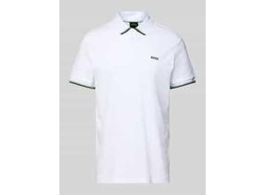 4063546236292 - Regular Fit Poloshirt mit Label-Print Modell Paddy Lux Heritage