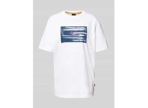 4063546273471 - T-Shirt mit Motiv- und Label-Print Modell Dune 4063546273471 - T-Shirt mit Motiv- und Label-Print Modell Dune