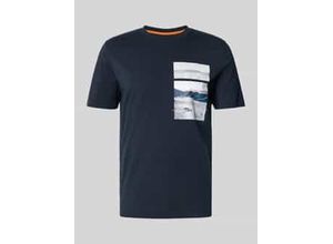 4063546273723 - T-Shirt mit Motiv- und Label-Print Modell Dune 4063546273723 - T-Shirt mit Motiv- und Label-Print Modell Dune