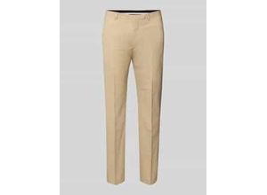 4063546295930 - Slim Fit Anzughose mit Bundfalten Modell Hesten232X