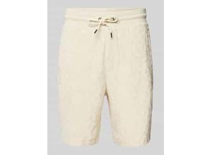 4063546322476 - Regular Fit Bermudas mit Strukturmuster Modell Lamson