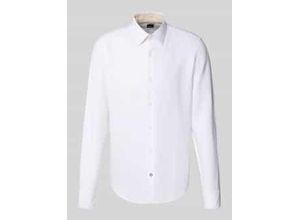4063546373423 - Casual Fit Businesshemd aus Leinen-Baumwoll-Mix