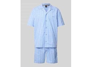 4063546661575 - Pyjama mit Label-Stitching Modell Cooper