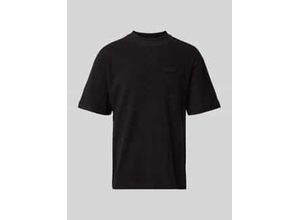 4063546678238 - T-Shirt mit Label-Stitching