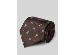 4063546796499 - Seidenkrawatte mit Strukturmuster