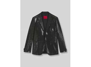 4063546897684 - Extra Slim Fit Sakko mit Pailletten Modell ARTI254E1