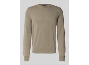 4063547865040 - Regular Fit Pullover aus Baumwoll-Kaschmir-Mix MODELL KANOVANO