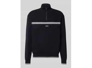 4063547915011 - Regular Fit Troyer aus Baumwoll-Mix Modell ZONE