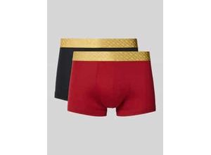 4063548159681 - Slim Fit Trunks aus reiner Baumwolle im 2er-Pack
