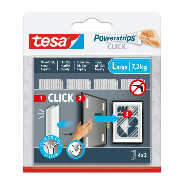 4063565401237 - Powerstrips Click Large 77722-00000-00 4063565401237 Tesa