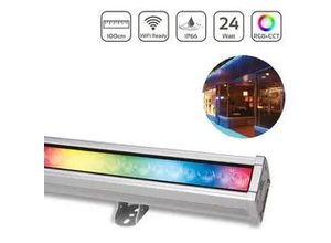 4063592003022 - MiBoxer RGB+CCT LED Wallwasher WiFi Fassadenstrahler 230V IP66 - Ausführung 24W