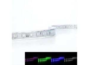 4063592005996 - HighVoltage RGB 230V LED Streifen 25M 9W m 60LED m 14mm IP44 Farbwechsel