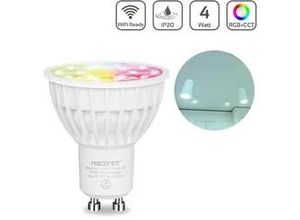 4063592006795 - MiBoxer RGB+CCT LED Spot 4W GU10 | WiFi ready | FUT103 4063592006795 - MiBoxer RGB+CCT LED Spot 4W GU10 | WiFi ready | FUT103