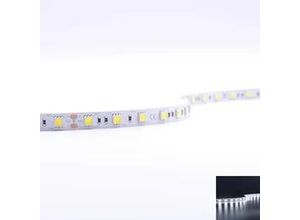 4063592006801 - Strip 24V LED Streifen 5M 144W m 60LED m 10mm - Lichtfarbe Kaltweiß 6000K - Sc