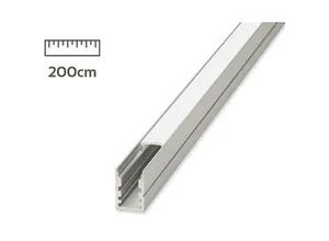 4063592010013 - LED Aufbau U-Profil eloxiert 10 x 15mm opal 200cm