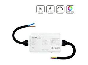 4063592010860 - MiBoxer RGB+CCT LED Controller IP67 5 Kanal 12 24V Multifunktion LED Strip Panel