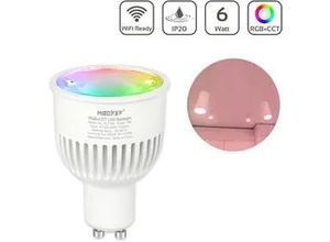 4063592010907 - MiBoxer RGB+CCT LED Spot 6W GU10 | WiFi ready | FUT106