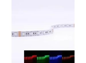 4063592010945 - Strip RGBA Amber 24V LED Streifen 5M 15W m 60LED m 12mm IP20 Farbwechsel RGB+200