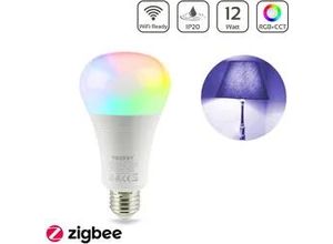 4063592018118 - MiBoxer Zigbee 30 + 24GHz RGB+CCT Lampe 12W E27 FUT105ZR