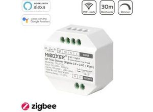 4063592024881 - MiBoxer Zigbee 30 LED Funkdimmer Triac RF+Push Dimmer TRI-C1ZR