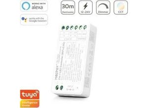 4063592025406 - MiBoxer CCT WIFI LED Controller 2 in 1 Einfarbig   Dual White 12 24V Tuya Alexa 