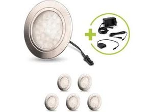 4063592028711 - LED Spot rund 2W 12V 150lm IP20 Ø65x11mm Ausschnitt Ø58mm - Lichtfarbe Warmweiß