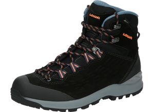 4063606383911 - LOWA Wanderschuhe Explorer II GTX Mid Leder wasserdicht für Damen schwarz 40