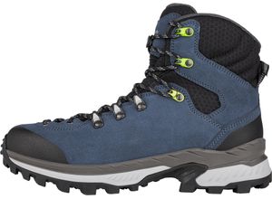 4063606563863 - LOWA Trekkingschuhe Corvara GTX MID Leder wasserdicht für Herren blau 44