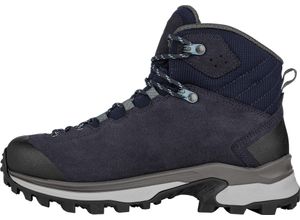 4063606565430 - LOWA Trekkingschuhe Corvara GTX Mid wasserdicht Leder für Damen blau 415