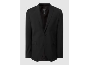 4063615185278 - Sakko Ultimate Suit tailliert für Herren schwarz 48