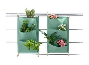 4063676089331 - Pflanztaschen »Vertikalbeet« - Grün