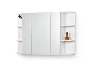 4063676588933 - Bad-Spiegelschrank - Weiss - Holz