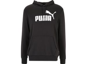 4063697319240 - PUMA® Hoodie Kapuze Tunnelzug atmungsaktiv Logo-Print für Herren schwarz XL