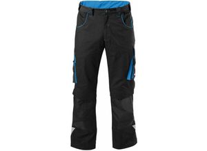 4063726000842 - H-Bundhose 24 schwarz türkis Gr 106 - Fortis