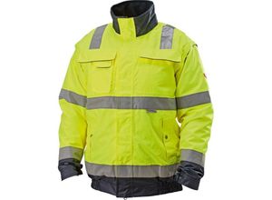 4063726010506 - Fortis - Warnjacke Arthur 20 gelb marine Gr s