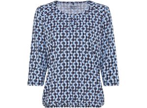 4063749097157 - olsen T-Shirt 3 4-Arm für Damen blau 48